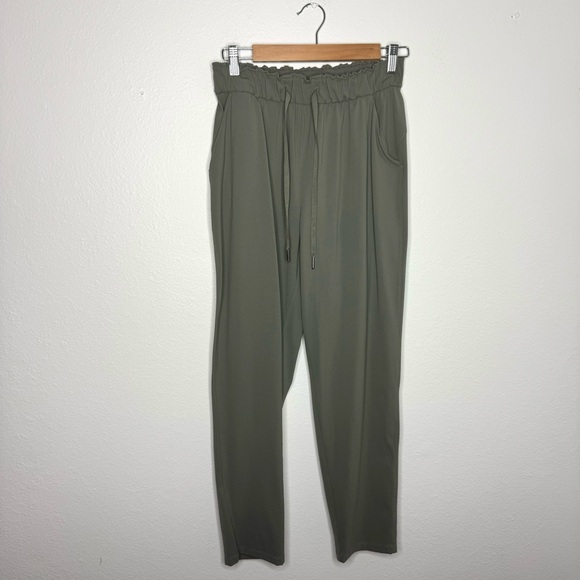 Lululemon Grey Sage Green Keep Moving Pant‎ - Picture 1 of 6
